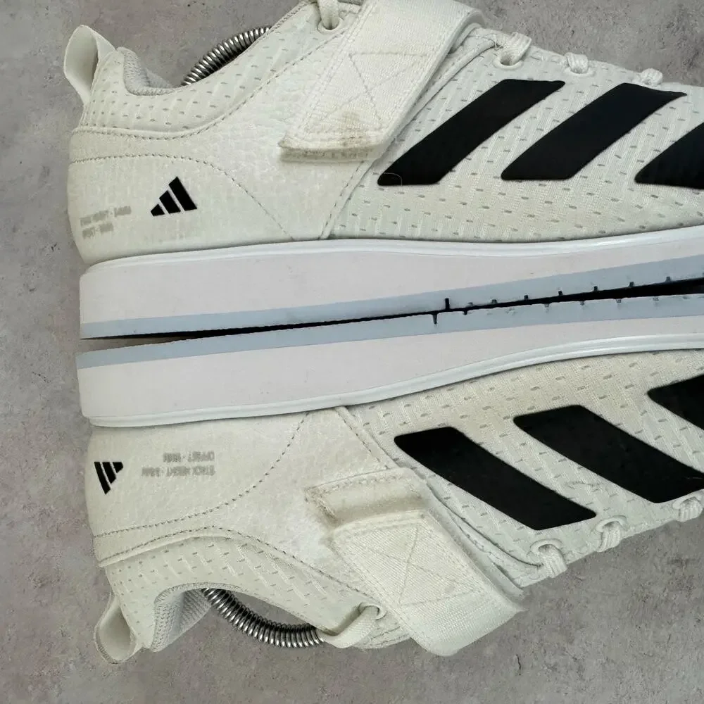 Adidas Powerlift 5 Weightlifting Shoes White Men's 6 Women's 7